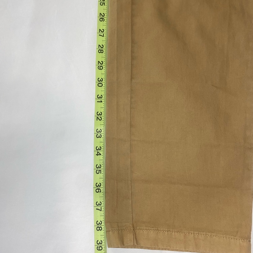 J. Crew Tan Chinos,Slouchy boyfriend chino size 28 - Picture 10 of 16